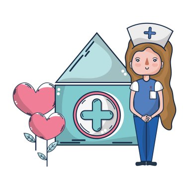 Kadın doktor ve tıbbi karikatürler