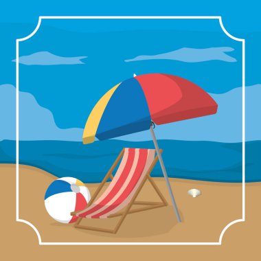 Yaz çerçeve şablon