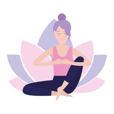 kadın ve yoga