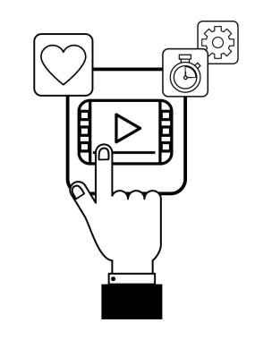 teknoloji app çizgi film