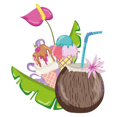 Yaz ve tropikal içecekler