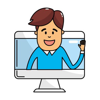 Teknoloji bilgisayar ekranı