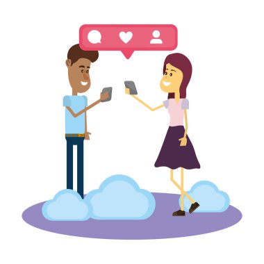 Sosyal ağlar üzerinde çift