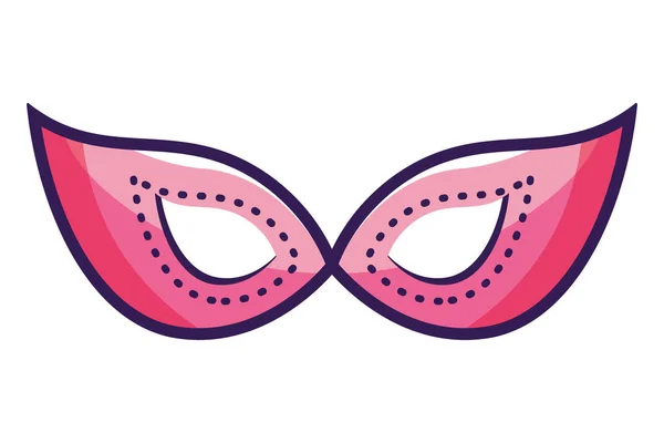 Impreza kobiet maski — Wektor stockowy
