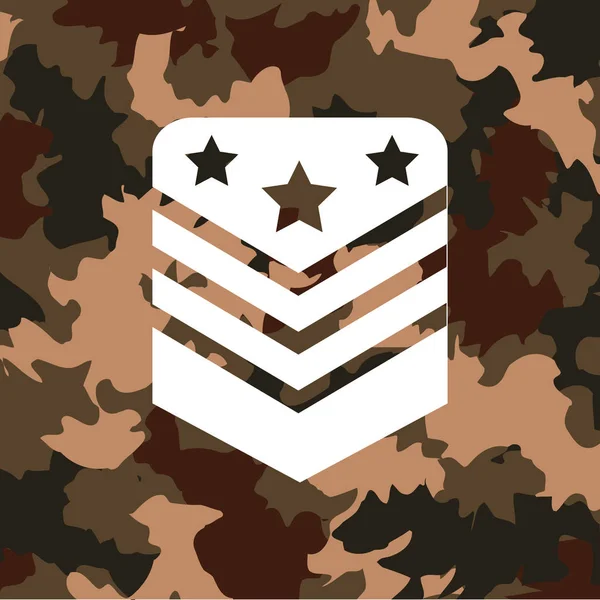 Militär camouflage design — Stock vektor
