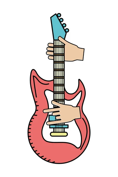 Muziek instrument cartoon — Stockvector