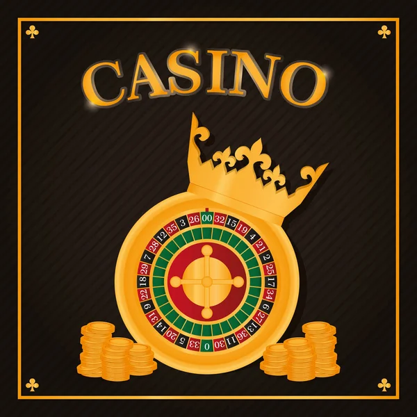 Casino concepto de juego — Archivo Imágenes Vectoriales