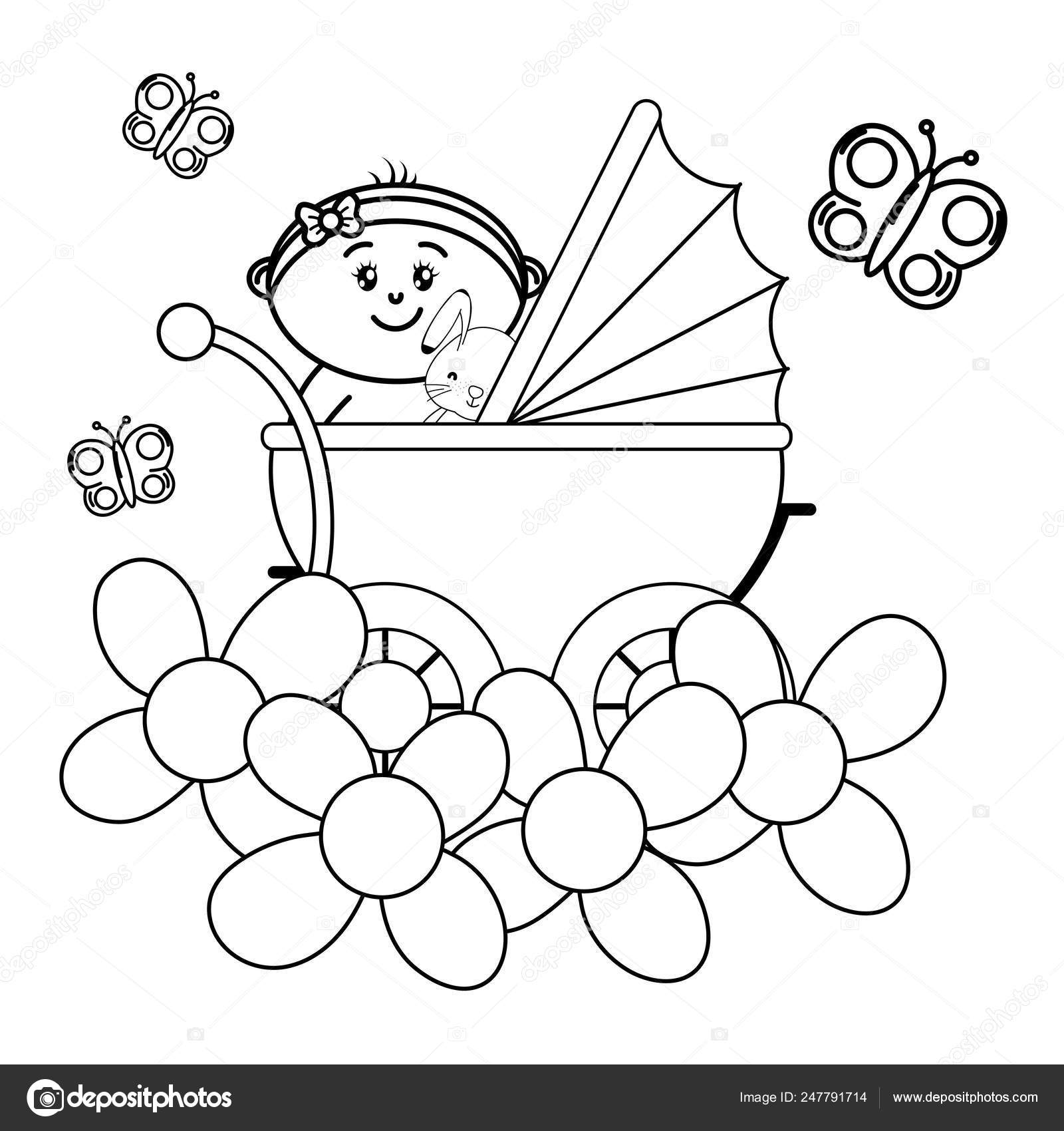 Landau Nouveau Ne En Noir Et Blanc Image Vectorielle Par Stockgiu C Illustration
