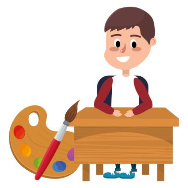 İlköğretim Okulu çizgi film