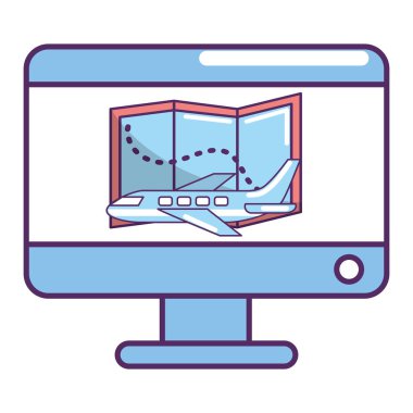 ecommerce online shopping cartoon