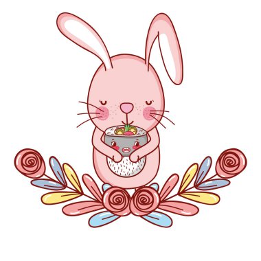 Suşi kawaii tavşan