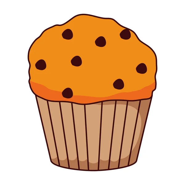 Bäckerei Lebensmittel Cartoon — Stockvektor