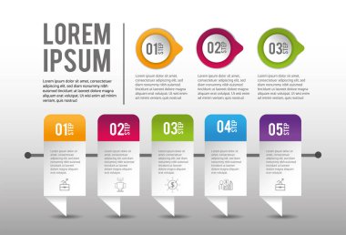 iş Infographic veri strateji planı