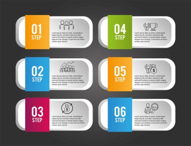 Infographic iş planı stratejisi bilgileri