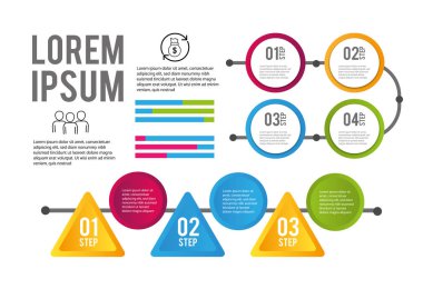 iş Infographic veri bilgi işlem