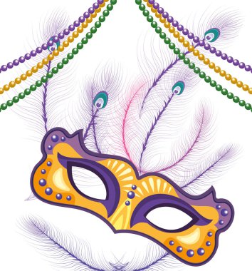 Maske ve boncuk