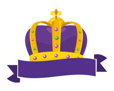 Bejeweled taç ve şerit