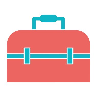 bavul simgesi çizgi film