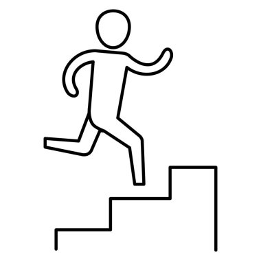 man pictogram cartoon