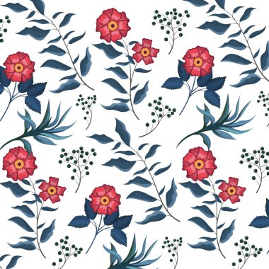 Çiçekli bahar arka planı