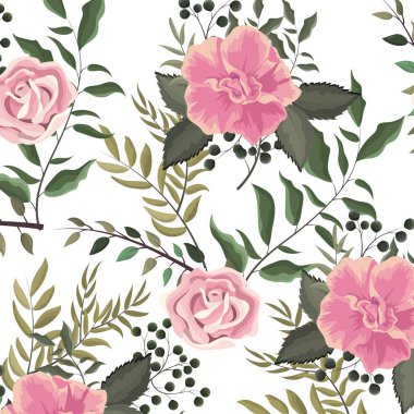 Çiçekli bahar arka planı