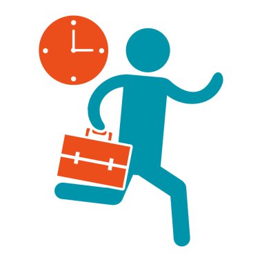 man pictogram cartoon