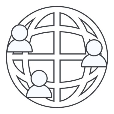 men pictogram cartoon