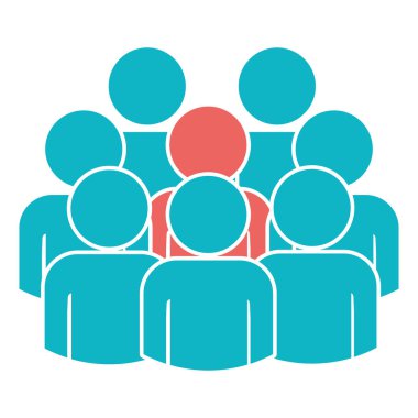 men pictogram cartoon