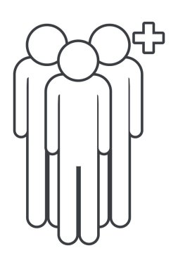 men pictogram cartoon