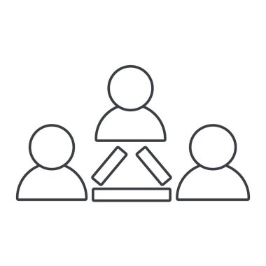 iş sosyal ağ çizgi film