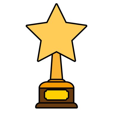 Trophy Kupası yıldız sembolü şeklinde