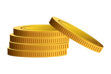 Paralar izole yığılmış