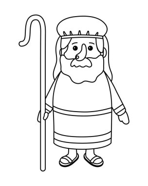 İsa'nın Doğuşu bilge adam çizgi film