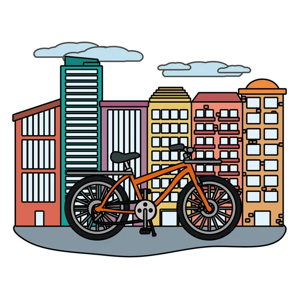 Transport rowerów kreskówka — Wektor stockowy