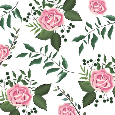 Çiçekli bahar arka planı