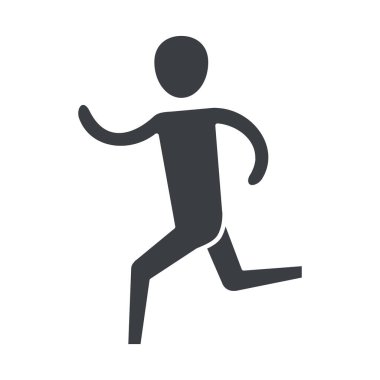 man pictogram cartoon