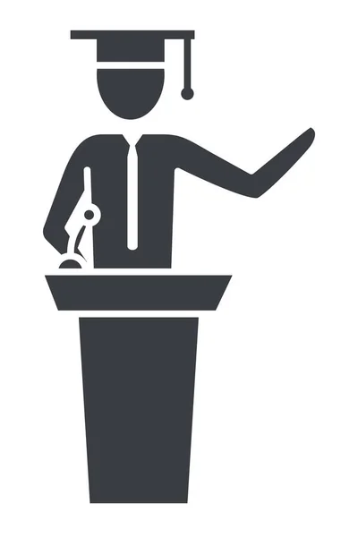 Man pictogram cartoon — Stok Vektör