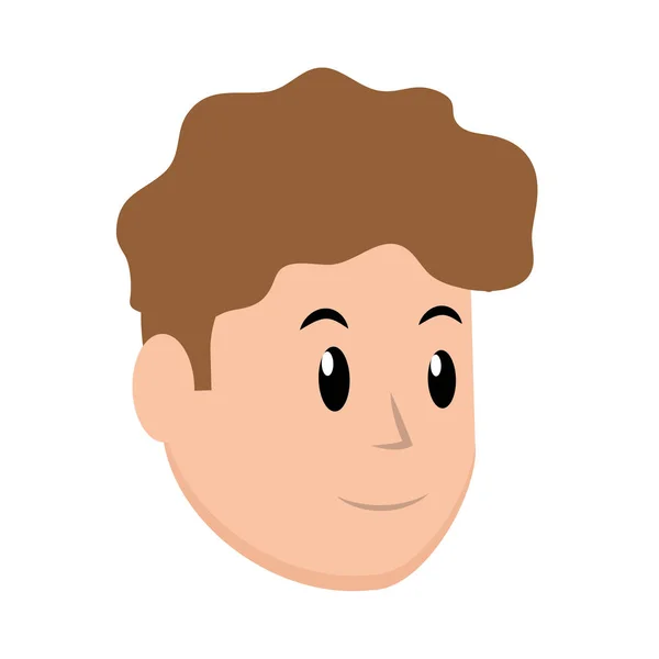 Jeune homme avatar — Image vectorielle