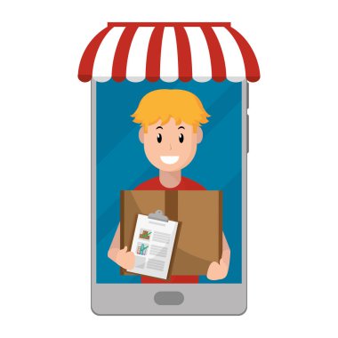 kutuları taşıma kurye