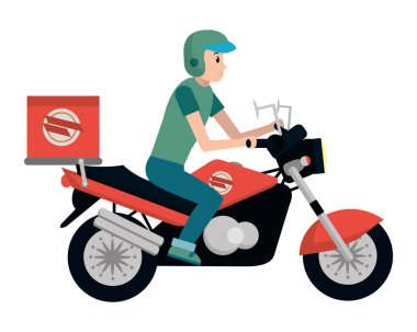 Kurye Motosiklet ile