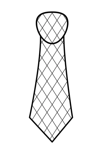 Icona cravatta arlecchino — Vettoriale Stock
