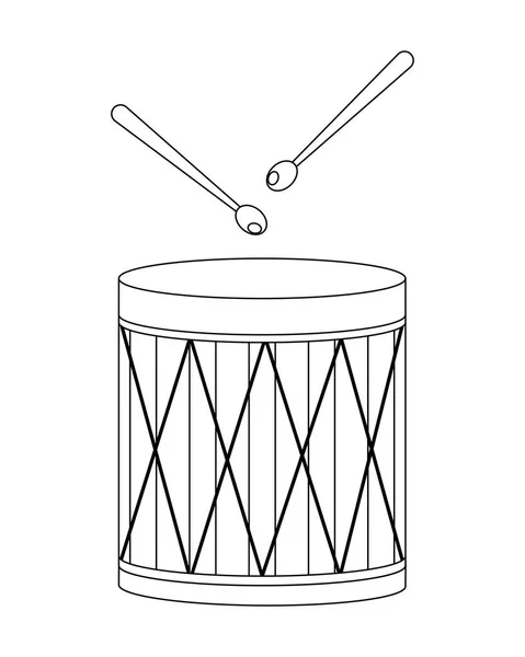 Иконка барабана — стоковый вектор