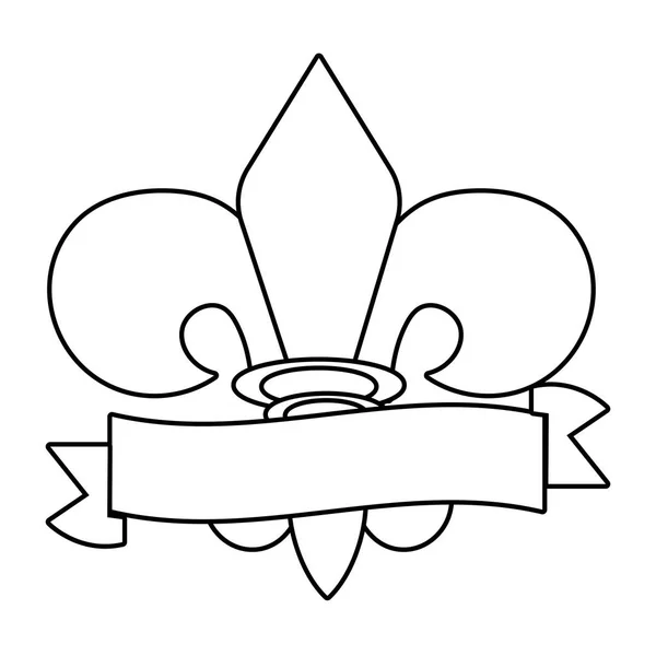 Symbol fleur de lis — Wektor stockowy