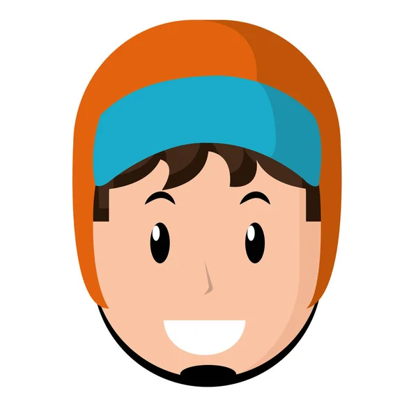 Jovem avatar — Vetor de Stock