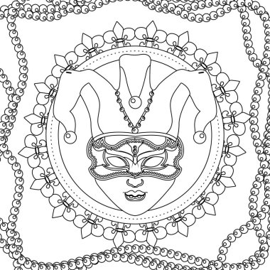 maske Soytarı şapkası