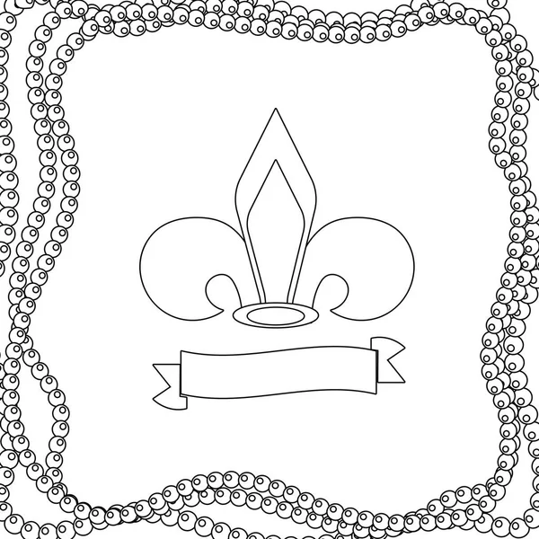 Symbol fleur de lis — Wektor stockowy