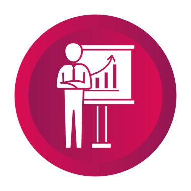 man pictogram cartoon