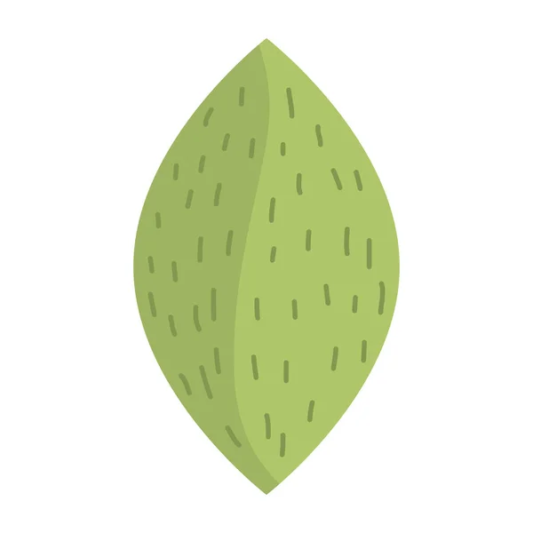 잎 식물 생태 아이콘 — 스톡 벡터