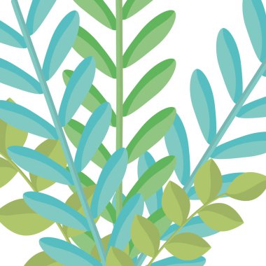 şube ile simge yapraklar