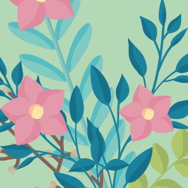 Güzel çiçek bahçesi dekorasyonu